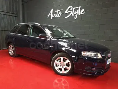 Usado Audi A4 S-Line 140 CV (102 kW) 2006 Azul Familiar