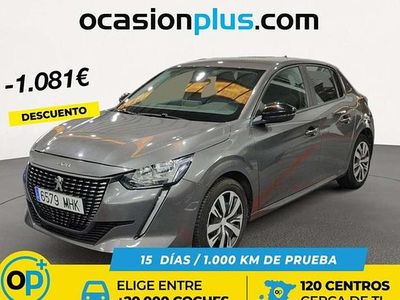 Usado Peugeot 208 Active 102 CV (75 kW) 2023 Gris Utilitario