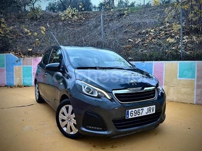 Gris / plata Usado 2017 Peugeot 108 Berlina | 5499 € (Super precio)