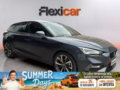 Usado Seat Leon FR 150 CV (110 kW) 2024 Gris Berlina