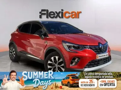 Usado Renault Captur Techno 91 CV (66 kW) 2024 Rojo SUV