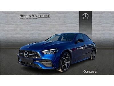 Usado Mercedes C220 200 CV (147 kW) 2023 Azul Berlina