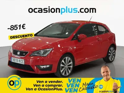 Usado Seat Ibiza SC FR 110 CV (80 kW) 2017 Rojo Utilitario