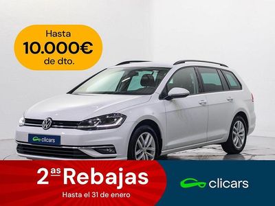 Blanco Usado 2020 VW Golf VII Advance Familiar | 18.690 € (Precio justo)
