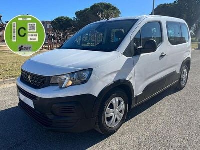 Usado Peugeot Rifter Access 100 CV (73 kW) 2020 Blanco Monovolumen
