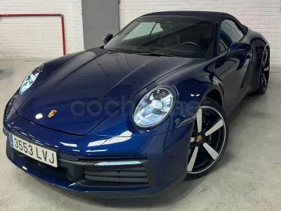 Usado Porsche 911 Carrera 4S Cabriolet 450 CV (330 kW) 2022 Azul Descapotable