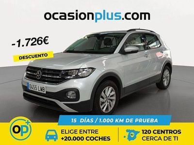 Gris Usado 2020 VW T-Cross Advance SUV | 18.990 € (Un poco caro)