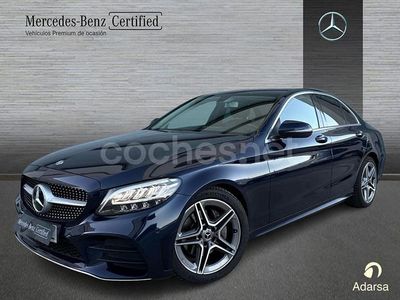 Azul Usado 2018 Mercedes C200 AMG line Berlina | 27.900 € (Caro)