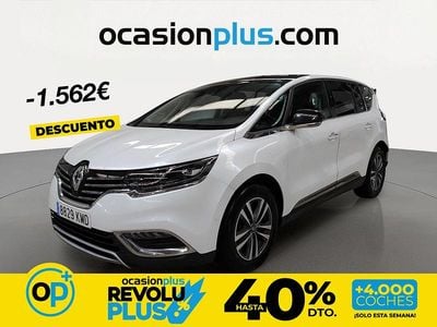 Usado Renault Espace Zen 130 CV (95 kW) 2018 Blanco Monovolumen