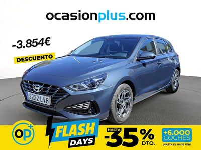 Usado Hyundai i30 116 CV (85 kW) 2021 Azul Berlina