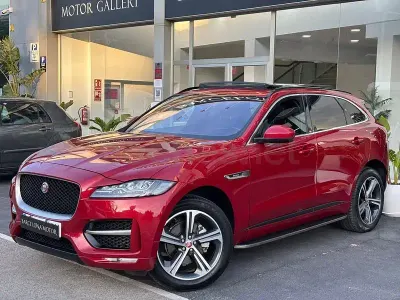 Usado Jaguar F-Pace R-Sport 180 CV (132 kW) 2016 Granate SUV