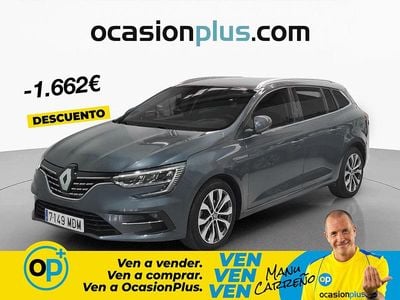 Usado Renault Mégane GrandTour Techno 140 CV (102 kW) 2023 Gris Familiar