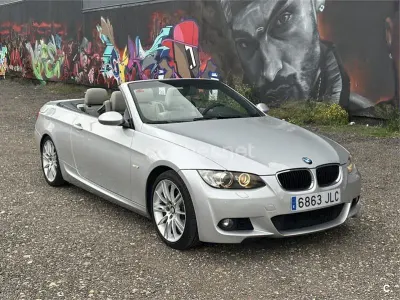 Usado BMW 320 Cabriolet 170 CV (125 kW) 2009 Gris / plata Descapotable