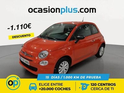 Usado Fiat 500 70 CV (51 kW) 2023 Naranja Utilitario
