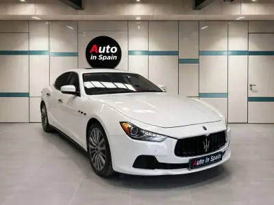 Brugt Maserati Ghibli GranLusso 349 HK (256 kW) 2017 Hvid Coupe