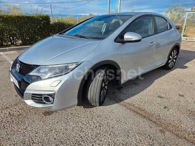 Usado Honda Civic Sport 120 CV (88 kW) 2015 Gris / plata Berlina