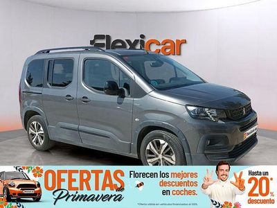 Usado Peugeot Rifter Access 110 CV (80 kW) 2019 Gris Monovolumen