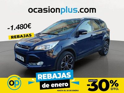 Azul Usado 2016 Ford Kuga Titanium SUV | 13.510 € (Precio justo)