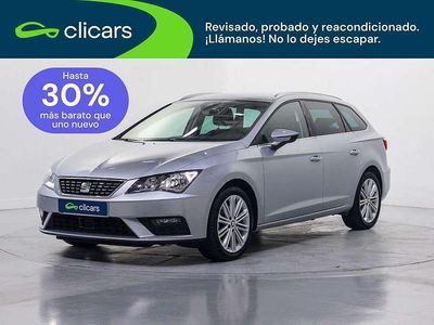 Usado Seat Leon ST XCELLENCE 131 HP (96 kW) 2020 Prateado Carrinha