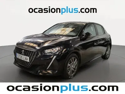 Usado Peugeot 208 Active 102 CV (75 kW) 2021 Negro Utilitario