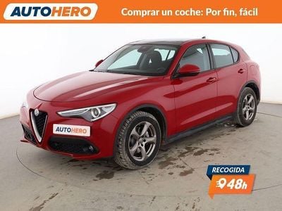 Usado Alfa Romeo Stelvio 150 CV (110 kW) 2017 Rojo SUV