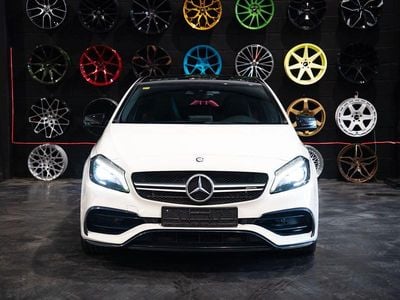 Blanco Usado 2017 Mercedes A45 AMG Berlina | 28.900 € (Precio justo)