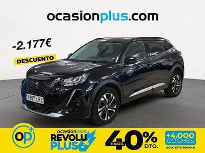 Usado Peugeot 2008 Allure 130 CV (95 kW) 2021 Negro SUV