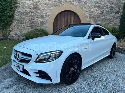 Usado Mercedes C43 AMG 390 CV (286 kW) 2019 Blanco Coupe