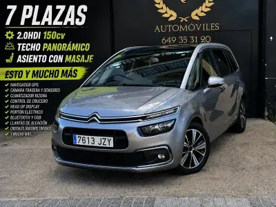 Usado Citroën Grand C4 Picasso Shine 150 CV (110 kW) 2017 Gris / plata Monovolumen