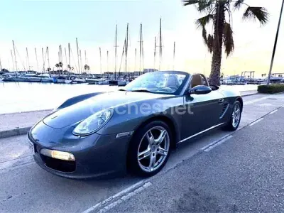Usado Porsche Boxster 245 CV (180 kW) 2008 Gris / plata Descapotable