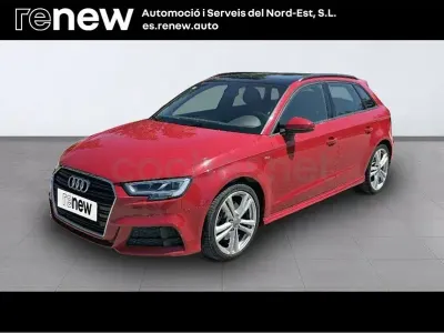 Usado Audi A3 Sport 150 CV (110 kW) 2020 Rojo Berlina