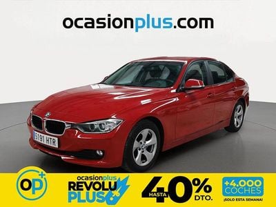 Usado BMW 320 Efficient Dynamics 163 CV (119 kW) 2013 Rojo Berlina