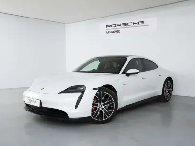 Usado Porsche Taycan 4S 389 kW (530 CV) 2020 Blanco Berlina