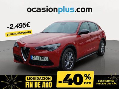 Rojo Usado 2023 Alfa Romeo Stelvio Super SUV | 27.450 € (Precio justo)