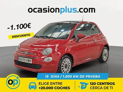 Rojo Usado 2019 Fiat 500 Lounge Utilitario | 9900 € (Precio justo)