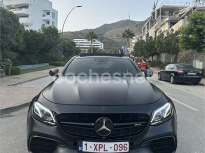 Usado Mercedes E63S AMG 612 CV (450 kW) 2018 Negro Berlina