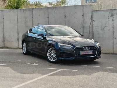 Usado Audi A5 Sportback Premium 170 CV (125 kW) 2017 Azul Utilitario