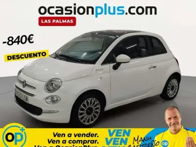 Usado Fiat 500 Dolcevita 71 CV (52 kW) 2021 Blanco Utilitario