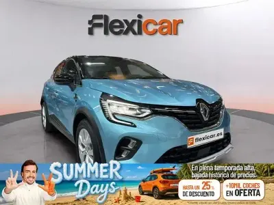 Usado Renault Captur Intens 90 CV (66 kW) 2021 Azul SUV