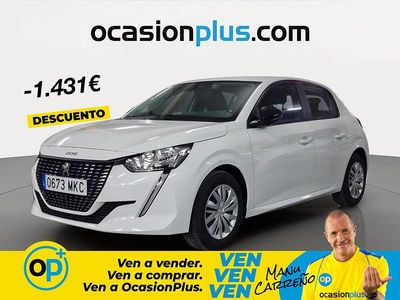 Usado Peugeot 208 Active 100 CV (73 kW) 2023 Blanco Utilitario