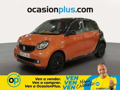 Usado Smart ForFour Passion 71 CV (52 kW) 2016 Naranja Utilitario