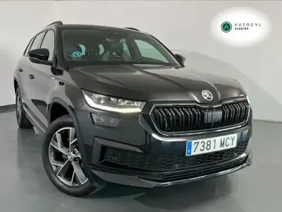 Usado Skoda Kodiaq SportLine 150 CV (110 kW) 2022 Negro SUV