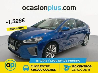 Usado Hyundai Ioniq 141 CV (103 kW) 2019 Azul Utilitario