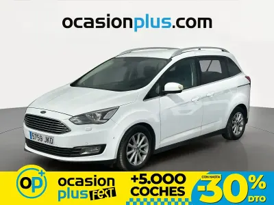 Usado Ford C-MAX Titanium 120 CV (88 kW) 2015 Blanco Monovolumen