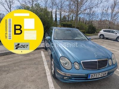 Usado Mercedes E320 Elegance 224 CV (164 kW) 2003 Azul Berlina