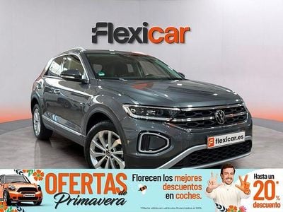 Usado VW T-Roc 110 CV (80 kW) 2023 Gris SUV