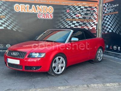 Usado Audi S4 Cabriolet 344 CV (253 kW) 2004 Rojo Descapotable