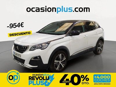 Usado Peugeot 3008 Allure 130 CV (95 kW) 2017 Blanco SUV