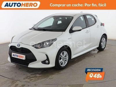 Blanco Usado 2021 Toyota Yaris Hybrid Active Berlina | 17.699 € (Precio justo)
