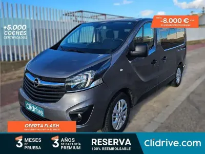 Usado Opel Vivaro S 125 CV (91 kW) 2016 Gris Monovolumen